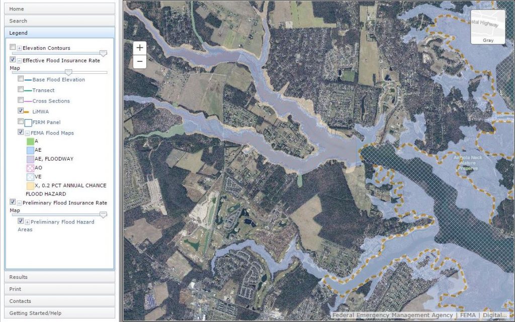 Delaware Flood Planning Tool