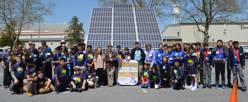 Junior Solar Sprint Participants
