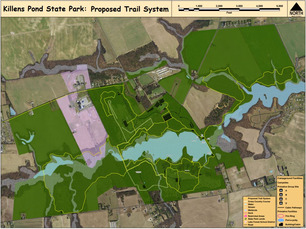 Killens Pond Trail Plan