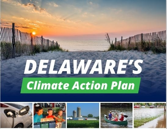 Cover of the Delaware Climate Action Plan
