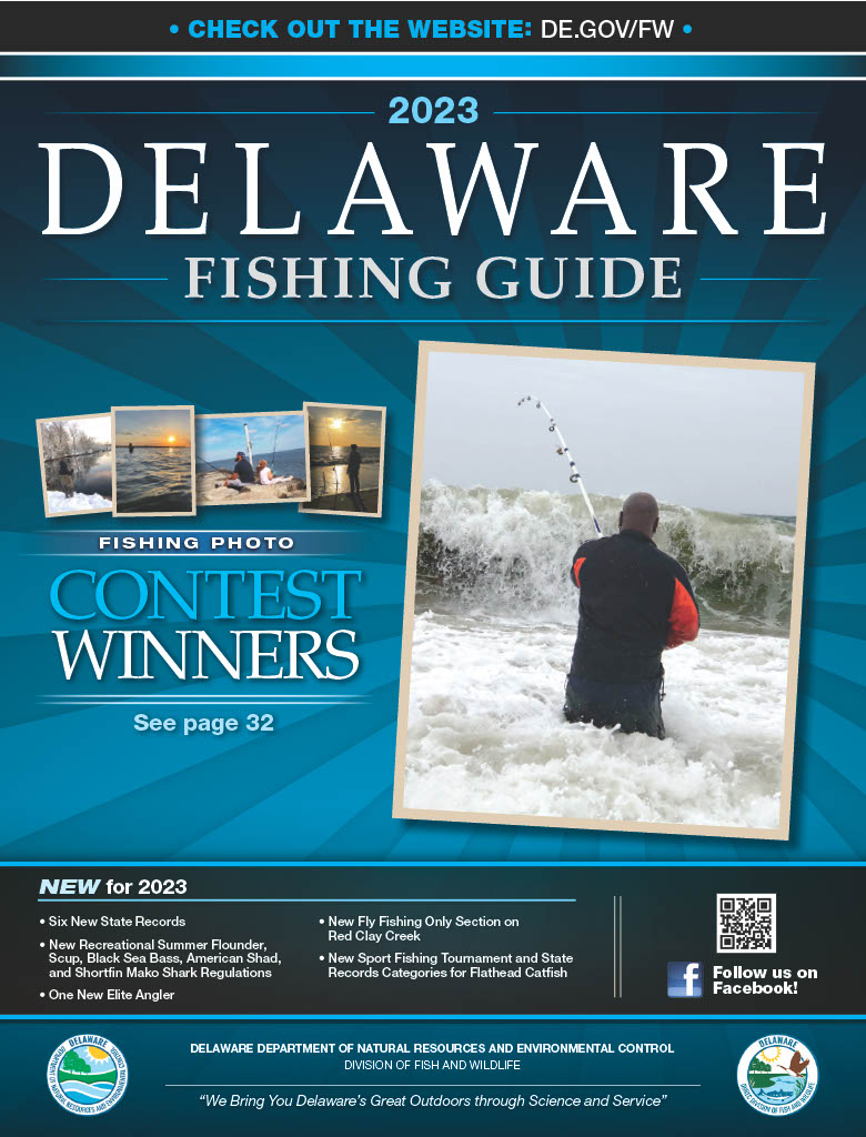 Cover of the Delaware Fishing Guide.