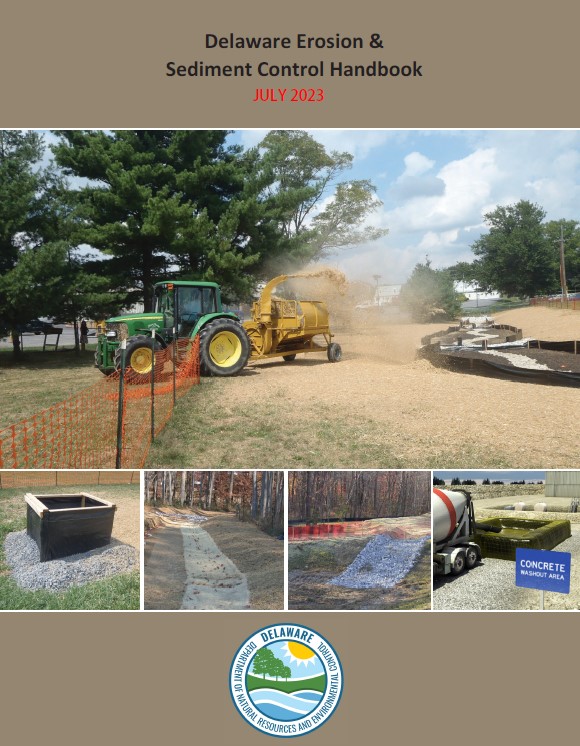 Cover of the 2023 Erosion and Sediment Control Handbook