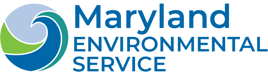Maryland Environmental Service logo, with link